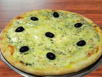Pizza de roquefort